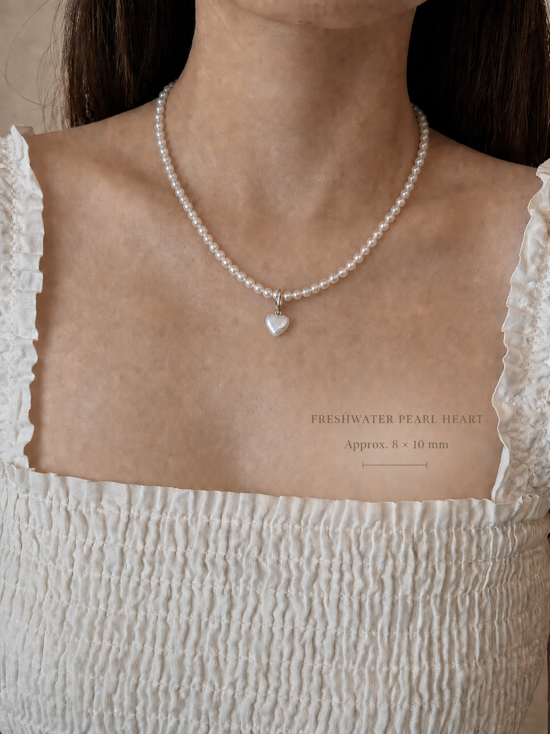 Freshwater Pearl Heart